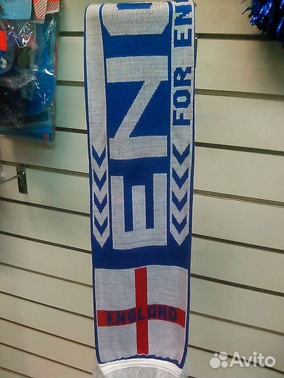 Футбол Англия шарф сборной футбольный Магазин