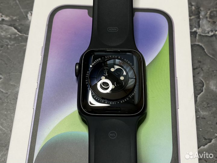 Часы Apple Watch 6 40 mm 96 акб