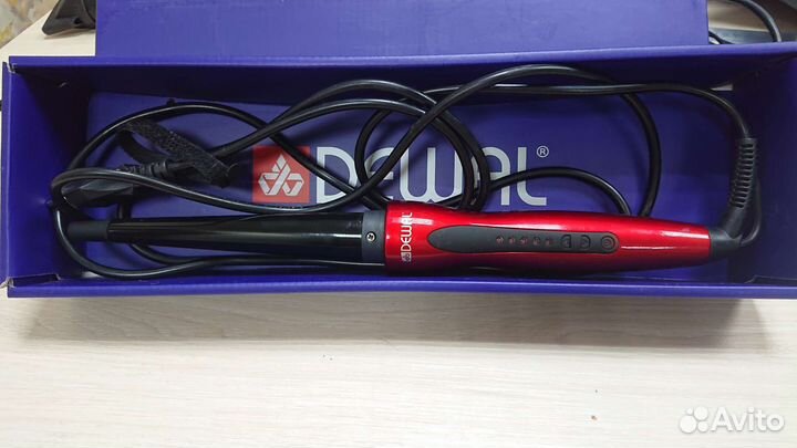 Плойка для волос Dewal curl up конусная