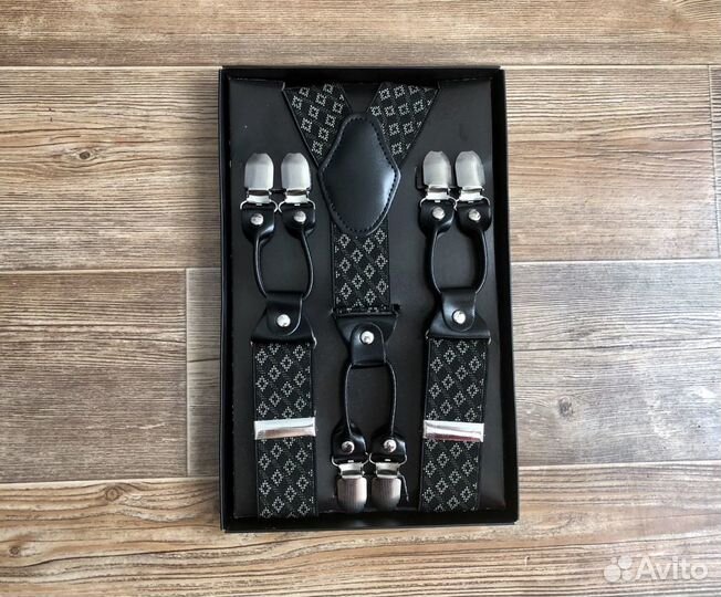 Подтяжки для штанов (Арт.Р22) зелёный