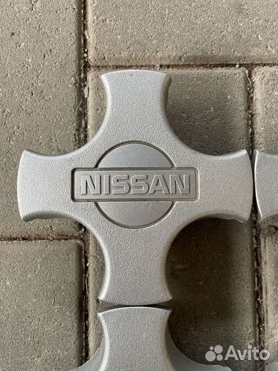 Оригинальные колпачки литого диска Nissan