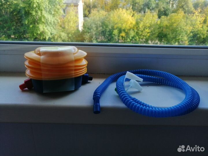 Насос ножной для матраса и других надувных изделий