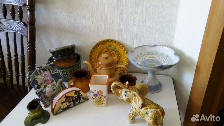 Набор цветной керамики