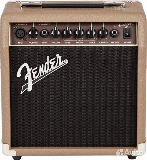 Fender acoustasonic 15 combo Комбоусилитель