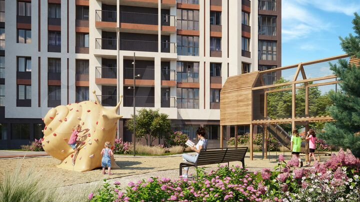 2-к. квартира, 54,8 м², 10/19 эт.