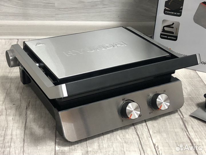 Электрогриль новый Hyundai HYG-3021