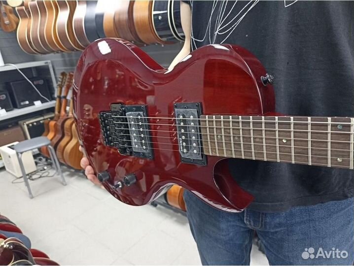 Clevan CP-33frtwr-gloss - Электрогитара, красная