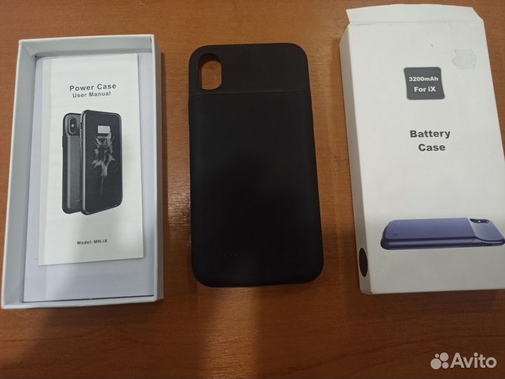 Чехол акб для iPhone X 3200mah