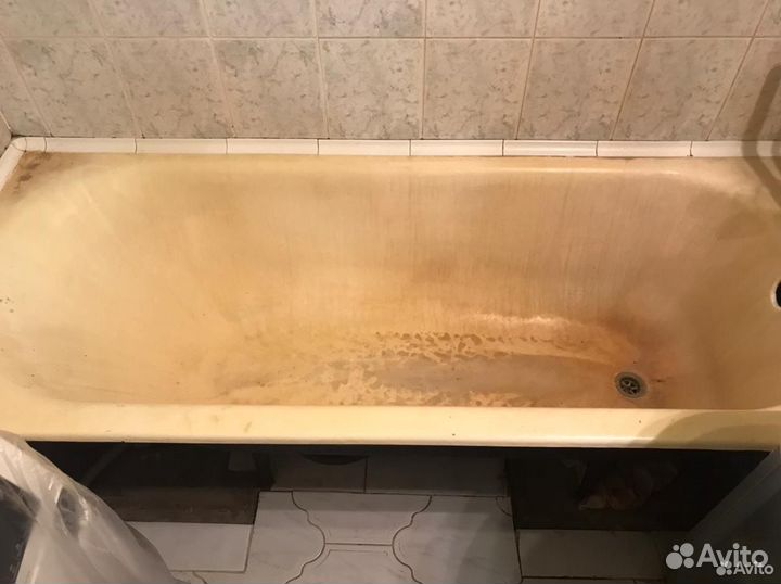 Реставрация ванн жидким акрилом или мрамором