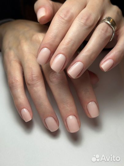 Маникюр для аллергиков (пудровый и плёнки)