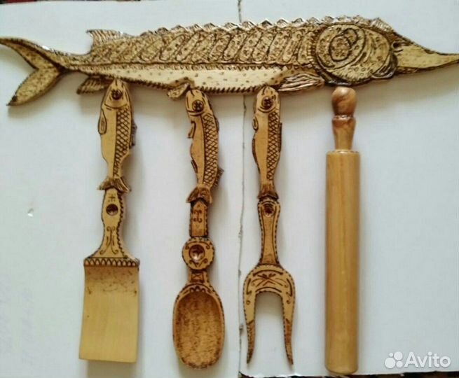 Наборы кухонные, дерево