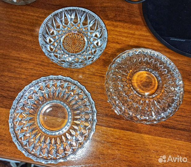 Новые Хрустальные пепельницы СССР