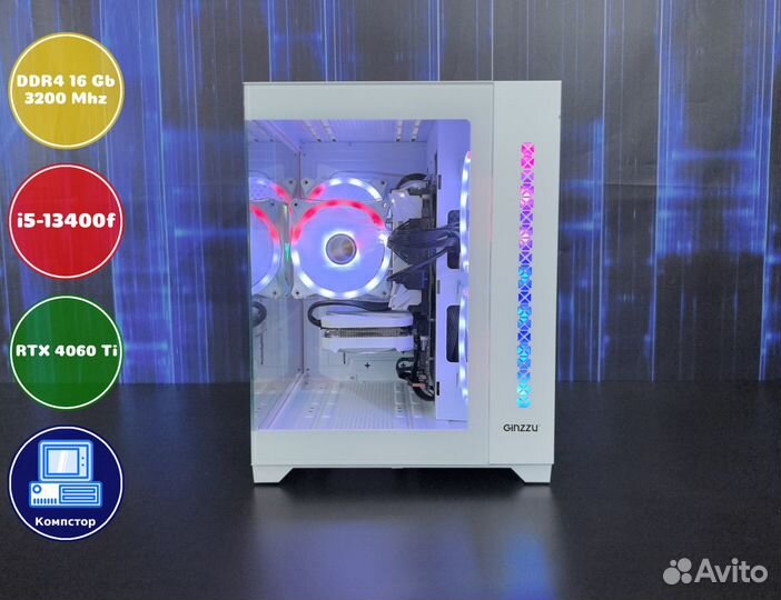 Мощный игровой i5-RTX4060Ti-16DDR4-KYQ48506921-B760