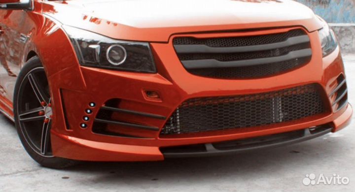 Задний бампер Chevrolet Cruze