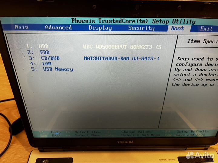 Toshiba sattelite a100