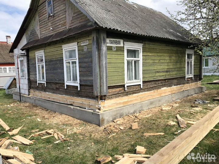 Подъем домов замена венцов