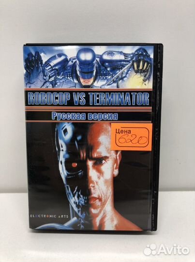 Картридж Robocop vs terminator для Sega