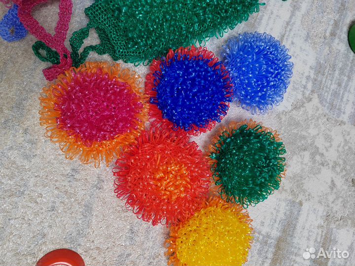 Мочалка ручной работы