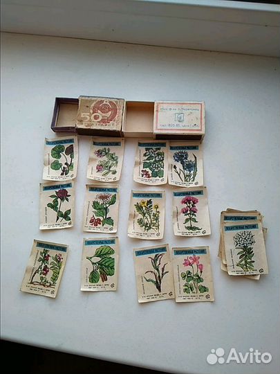 Спичечные этикетки СССР 18 штук на тему,Лекарствен