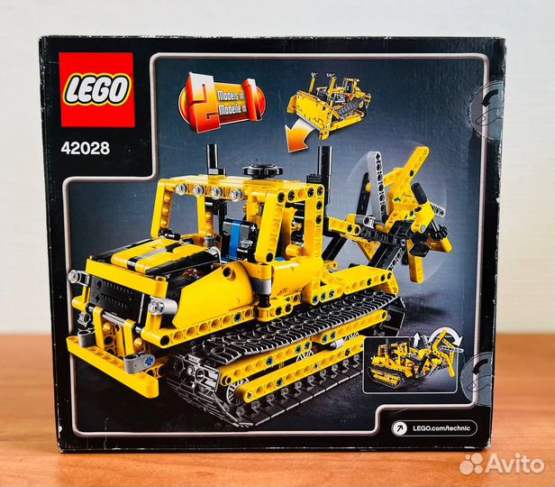 Lego Technic 42028 Бульдозер