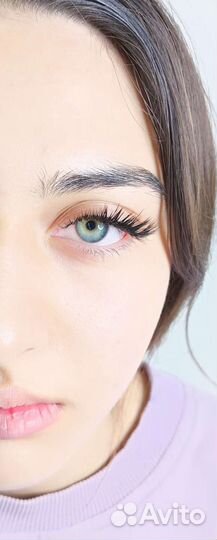 Наращивание ресниц 2D-3D