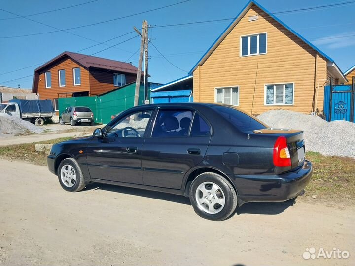 Hyundai Accent 1.5 МТ, 2008, 171 500 км