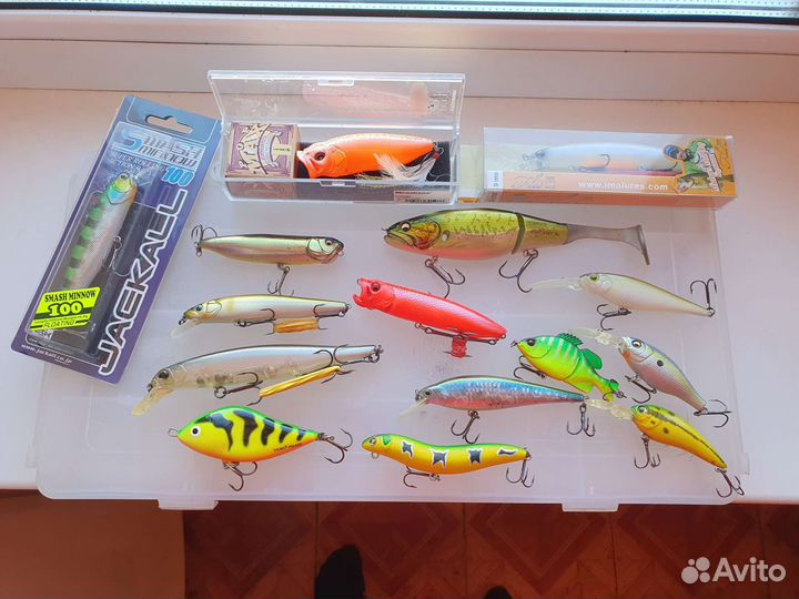 Японские Воблеры Megabass Jackall Luck