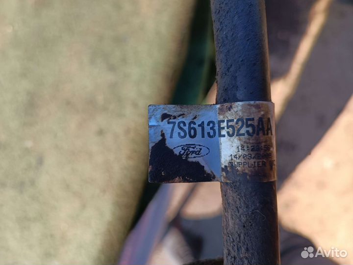 Трубка гидроусилителя Форд фиеста (Фьюжн) 2008 г