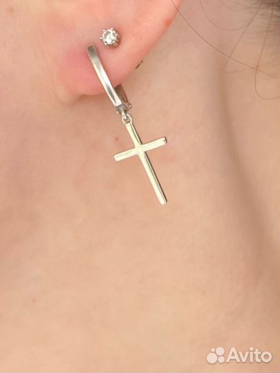 Серебряные серьги