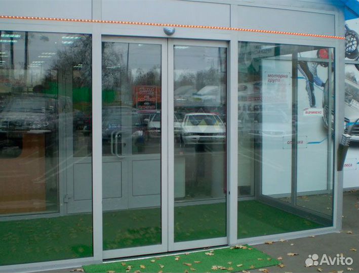 Алютех Раздвижные автоматические ворота