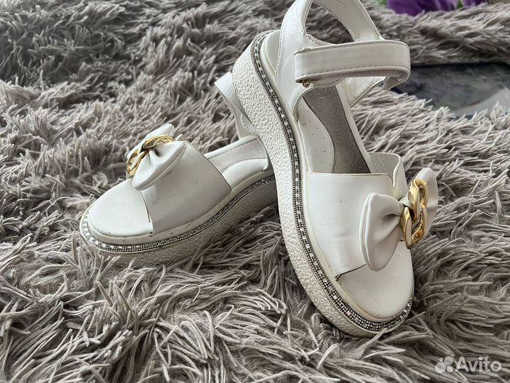 Босоножки для девочки 33 размер