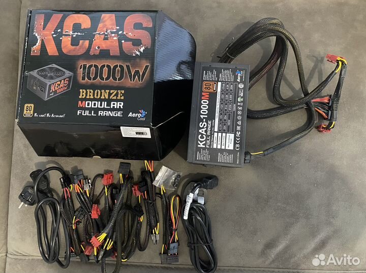 Блок питания ksas 1000w modular full range