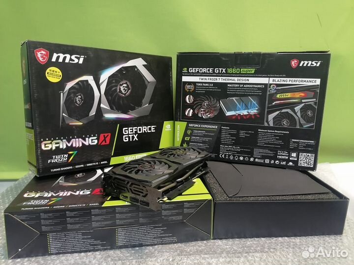 MSI Gtx 1660 super Gaming x