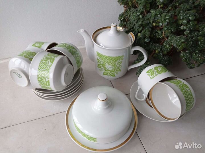 Сервиз чайный СССР