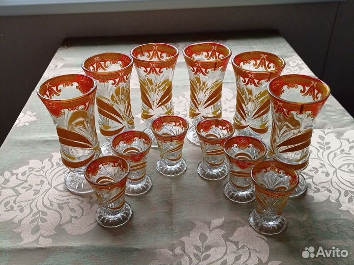 Подарочный набор бокалы и стопки на 6 персон
