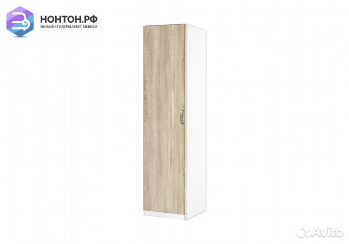 Пенал Село 5.01 белый / дуб сонома