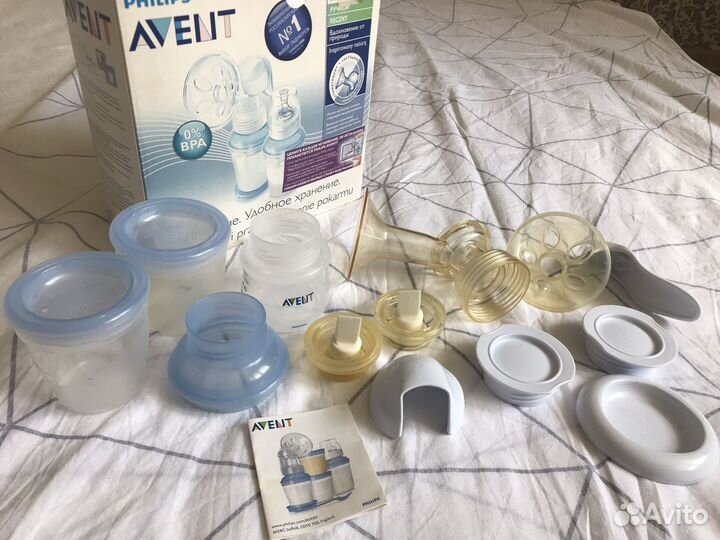 Молокоотсос avent ручной