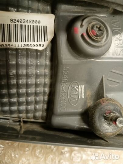 Фонарь задний левый KIA RIO 3