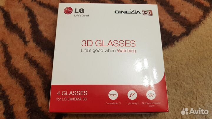 3D очки lg