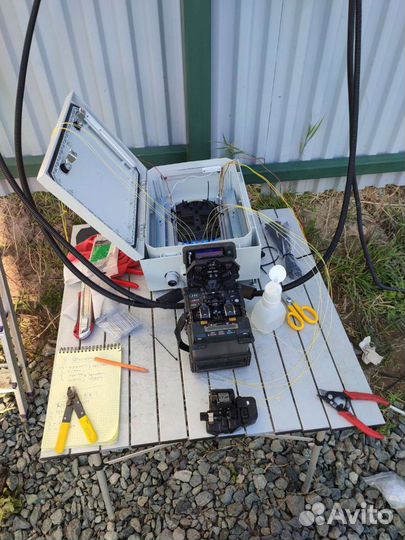 Сварка оптоволокна. Монтаж волс