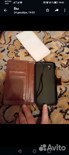 Alcatel 1 se чехол книжка