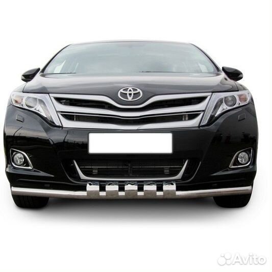 Защита переднего бампера Toyota venza (2012)