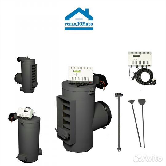 Калорифер на отработке Титан