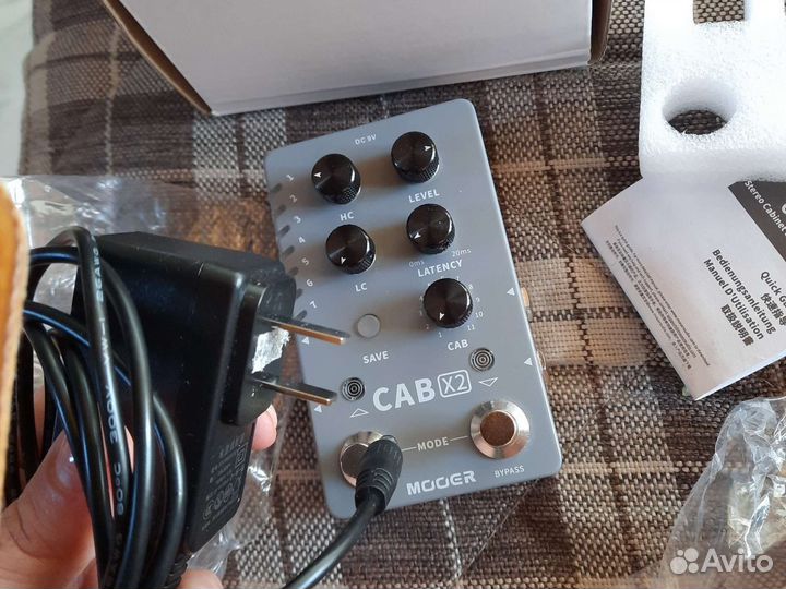 Mooer Cab X2 педаль эффектов эмулятор кабинетов