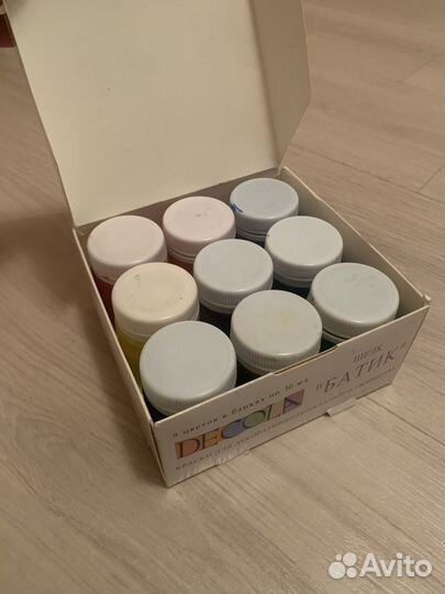 Краски decola «батика» в подарок контур и резерв