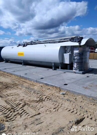 Контейнерная АЗС для заправки своей техники