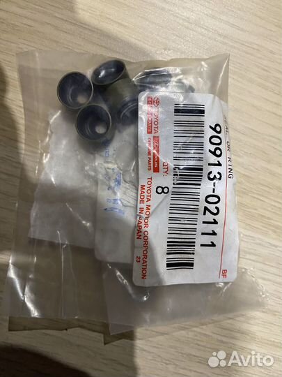 Маслосьемные колпачки (комплект) toyota двс 1zz-fe