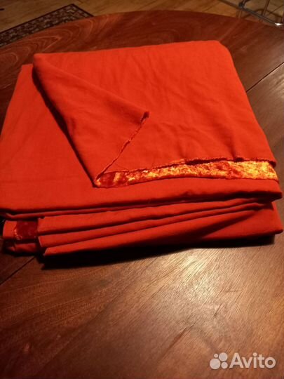 Отрез ткани бархат СССР