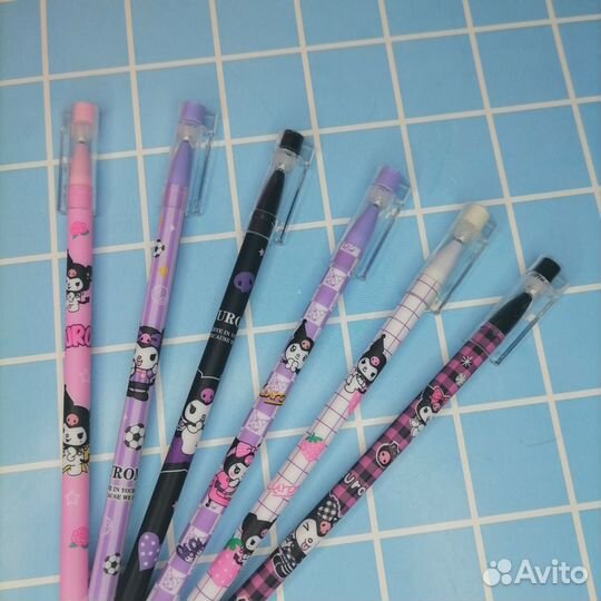 Ручка тематическая, синие стираемые чернила