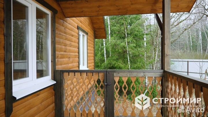 Баня из бруса профилированного